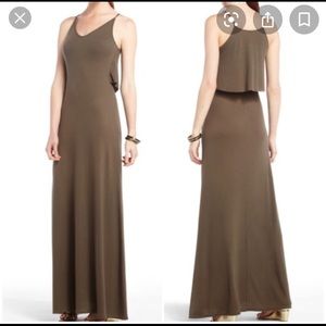 Bcbg Neka Maxi Dress Open Back
